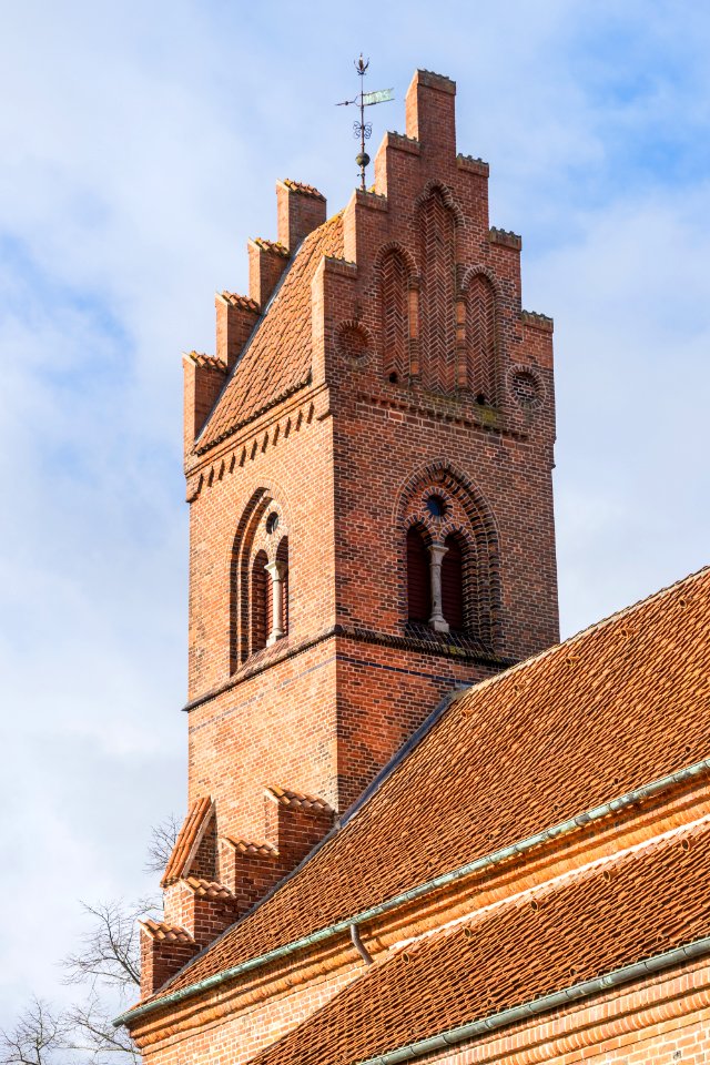 Bell tower Sortebrødre Viborg Danemark