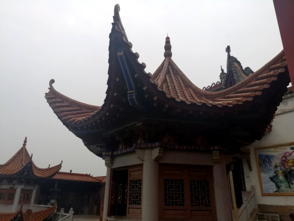Bell tower and Drum tower, Taogong Temple1