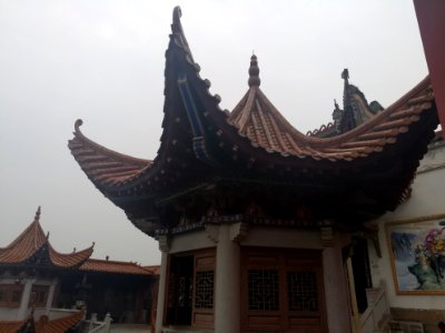 Bell tower and Drum tower, Taogong Temple1