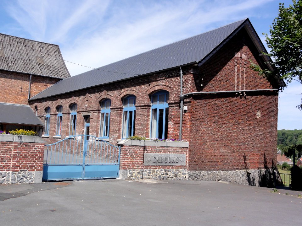 Bellignies (Nord, Fr) école des garçons