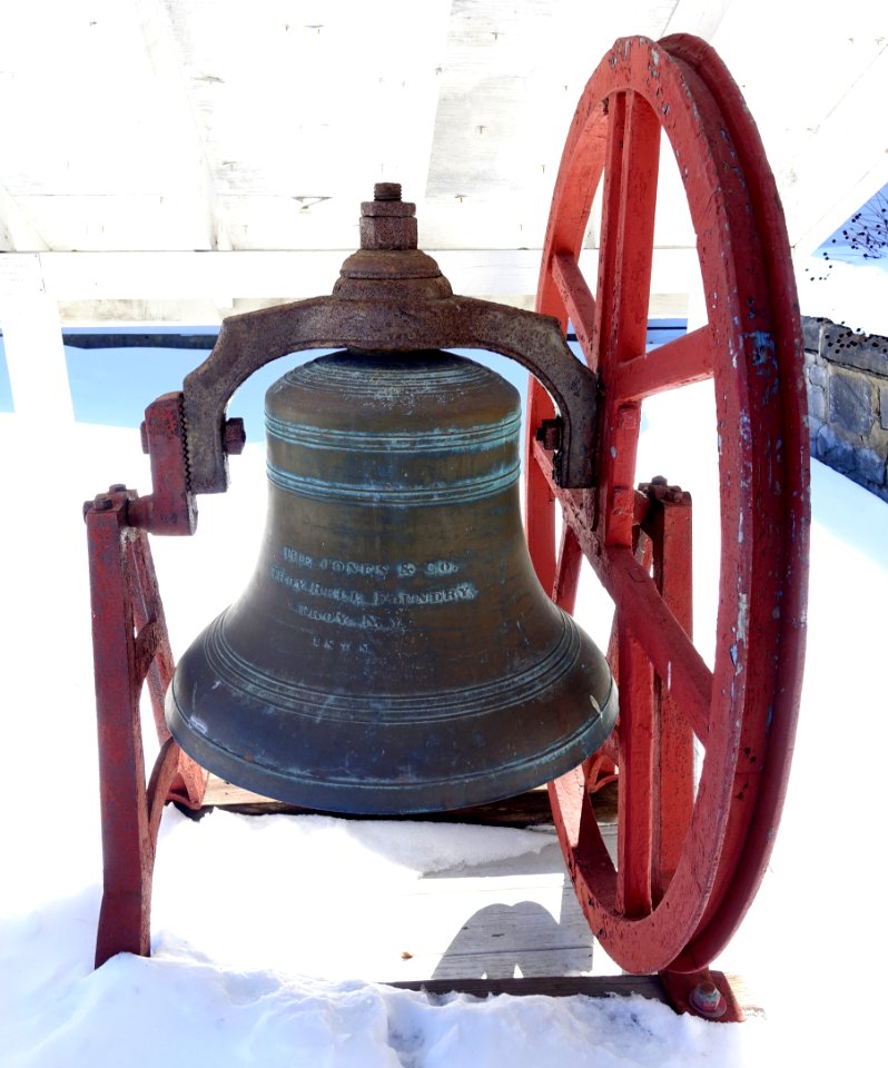 Bell, The Jones & Co., Troy Bell Foundry, Troy NY, 1878 - Bennington, VT - DSC09173