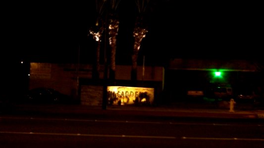 Bell Gardens CA Entrance Sign
