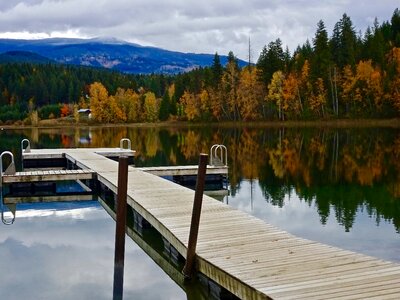 Calm wooden peaceful photo