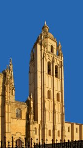 Bell tower Cathedral Segovia photo