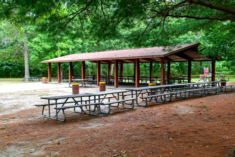 Belmont Lake State Park Pine Pavilion