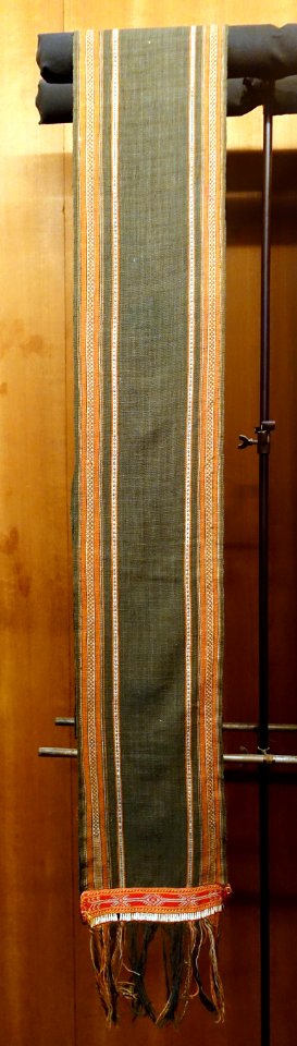 Belted child's apron, Ba Na - Vietnam Museum of Ethnology - Hanoi, Vietnam - DSC03266
