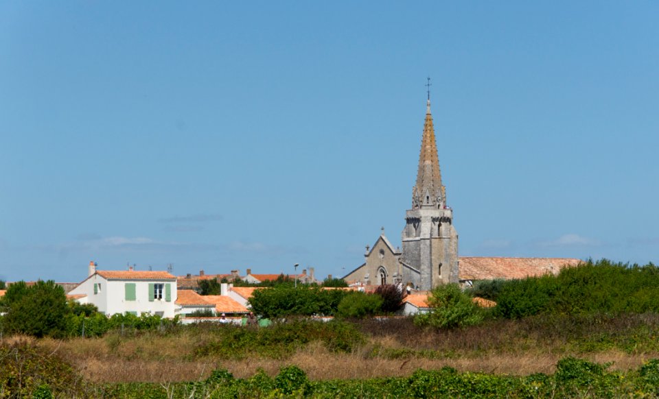 Bell tower Sainte-Marie de Ré, août 2015, Charente Maritime, France