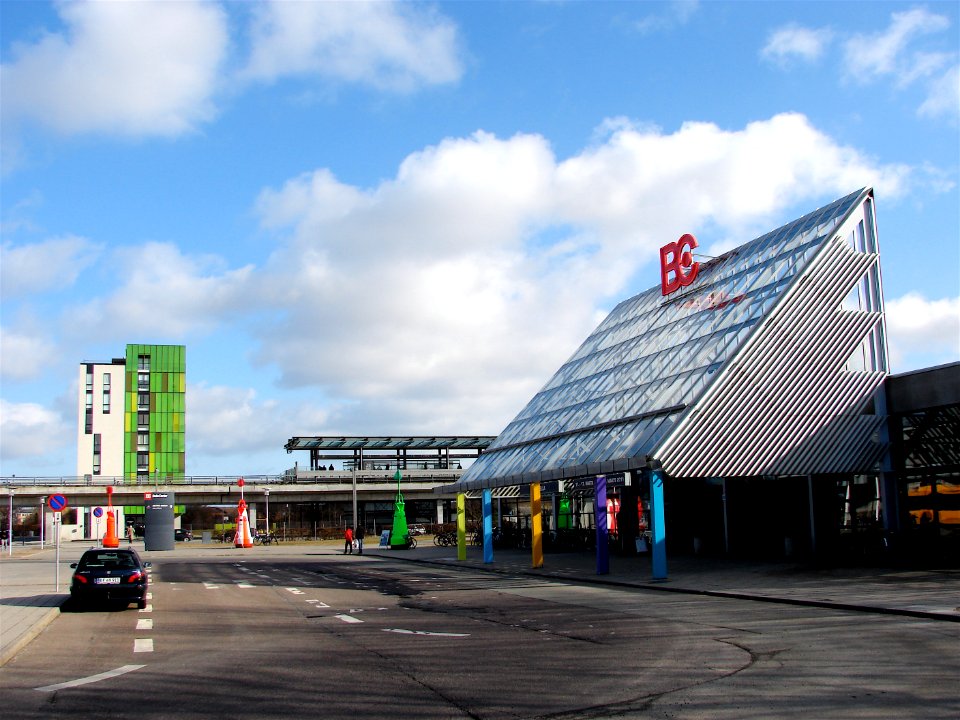 Bella Center ved metrostationen