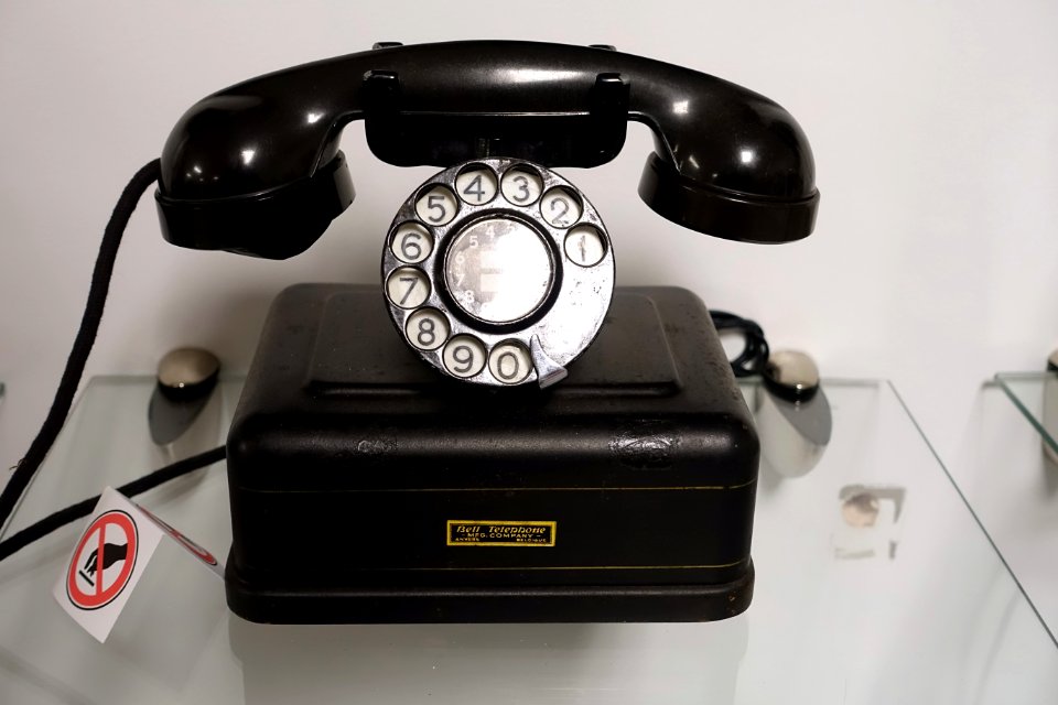 Bell Telephone Mfg. Company, Anvers, Belgique - Telephone Museum - Waltham, Massachusetts - DSC08162