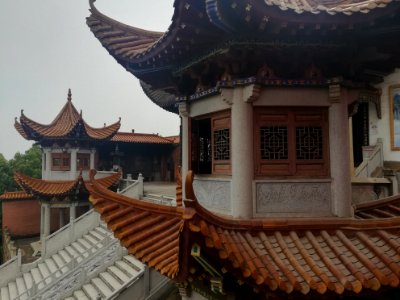 Bell tower and Drum tower, Taogong Temple2