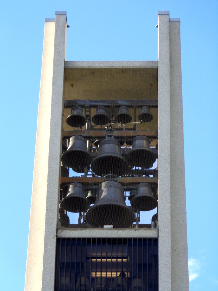 Bells of the Carillon in Provo Utah