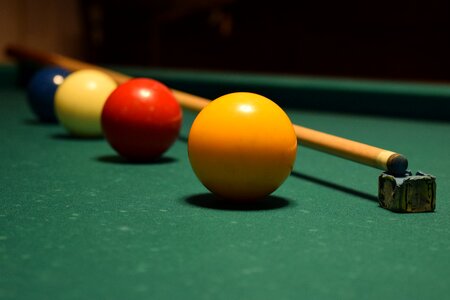 Billiards dutch colors pool cue