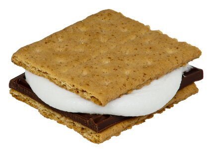 Diet smores microwave