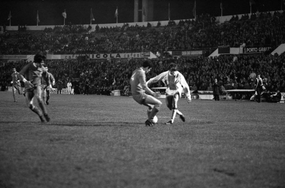 Benfica tegen Ajax 1-3 spelmomenten, Bestanddeelnr 922-1219