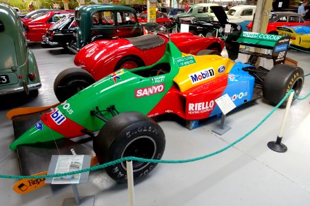 Benetton F1 187-03 1987 - Bentley Wildfowl and Motor Museum - Halland, East Sussex, England - DSC05802