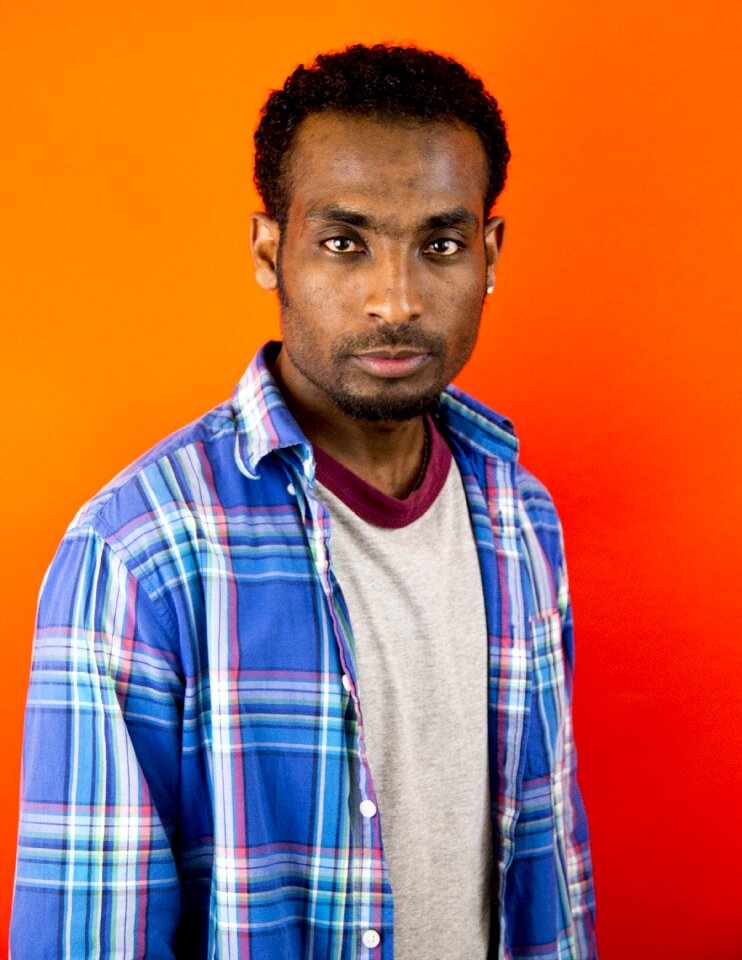 Attractive man portrait