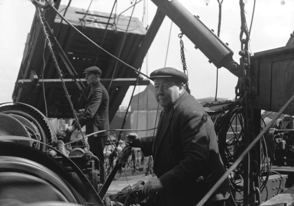Bemanningsleden op een Nederlands koopvaardijschip., Bestanddeelnr 935-3070