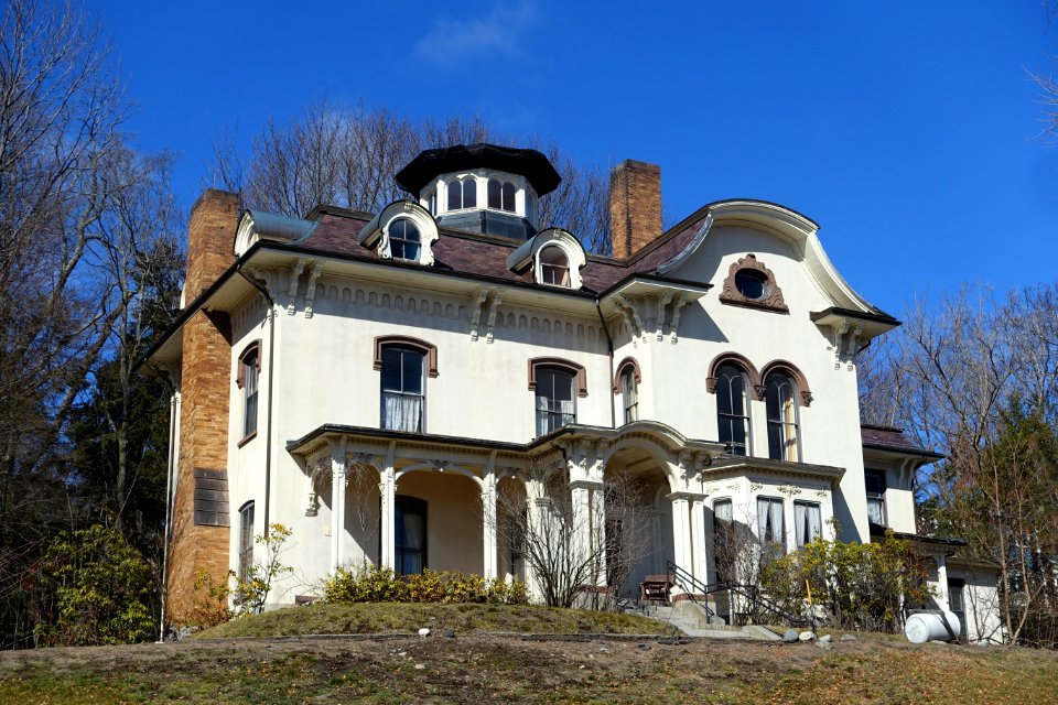 Belmont Woman's Club, the William Flagg Homer House, c. 1853 - Belmont, MA - DSC07877