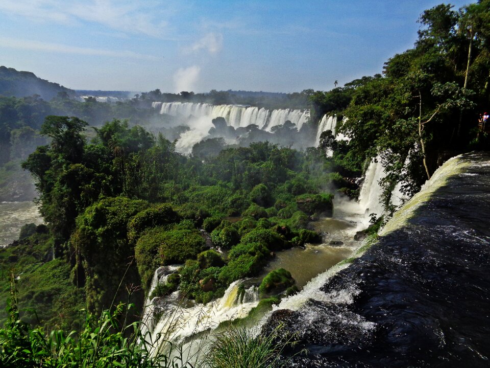 Brazil waterfall river