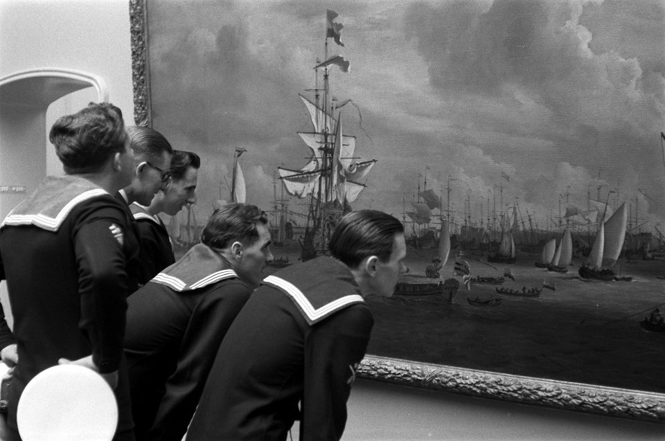 Bemanning Brits oorlogsschip Tyner in Rijksmuseum, Bestanddeelnr 910-7444