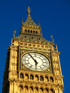 Big ben clock parliament photo