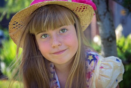 Blond hat summer