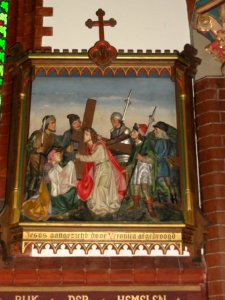 Beers (N.Br) Sint Lambertuskerk kruiswegstatie 06