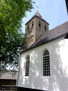 Bemmel Rijksmonument 8937 NH kerk zijkant met toren