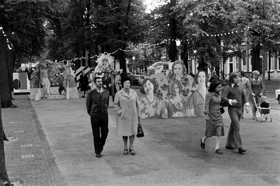 Beeldende kunst op straat tijdens het Holland Festival, Bestanddeelnr 925-6707