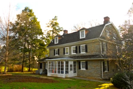 Ben West birthplace rear photo