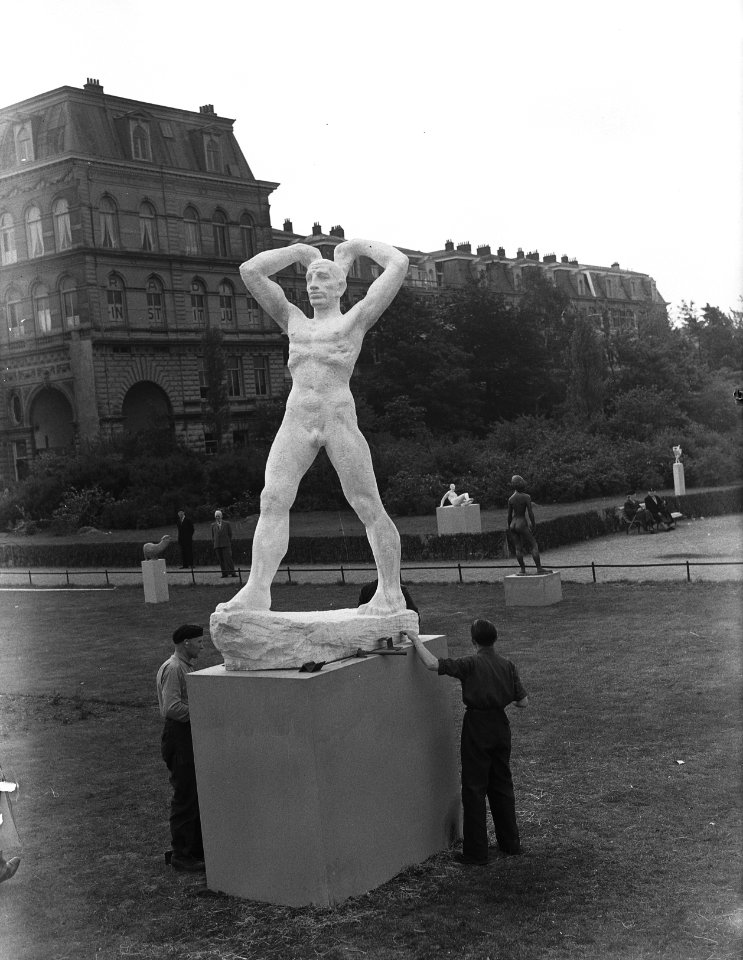 Beeldententoonstelling Frederiksplein Amsterdam, Bestanddeelnr 906-5016