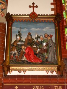 Beers (N.Br) Sint Lambertuskerk kruiswegstatie 03