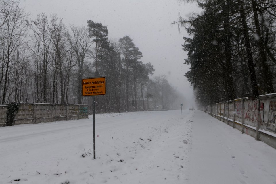 Beelitz-Heilstätten with snow 2021-02-07 20