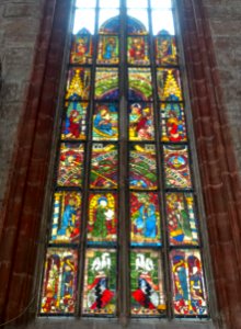 Behaim-Fenster, 1379-1388 AD - St. Sebald church - Nuremberg, Germany - DSC01968
