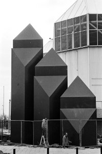 Beeldende kunsten, nieuwbouw, gebouwen, Bestanddeelnr 932-4537