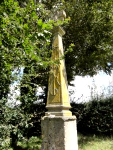 Behonne (Meuse) Croix de chemin A
