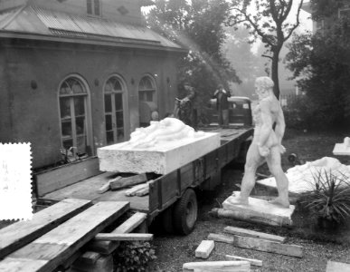 Beelden van Rädecker voor het Nationaal Monument, Bestanddeelnr 907-3833