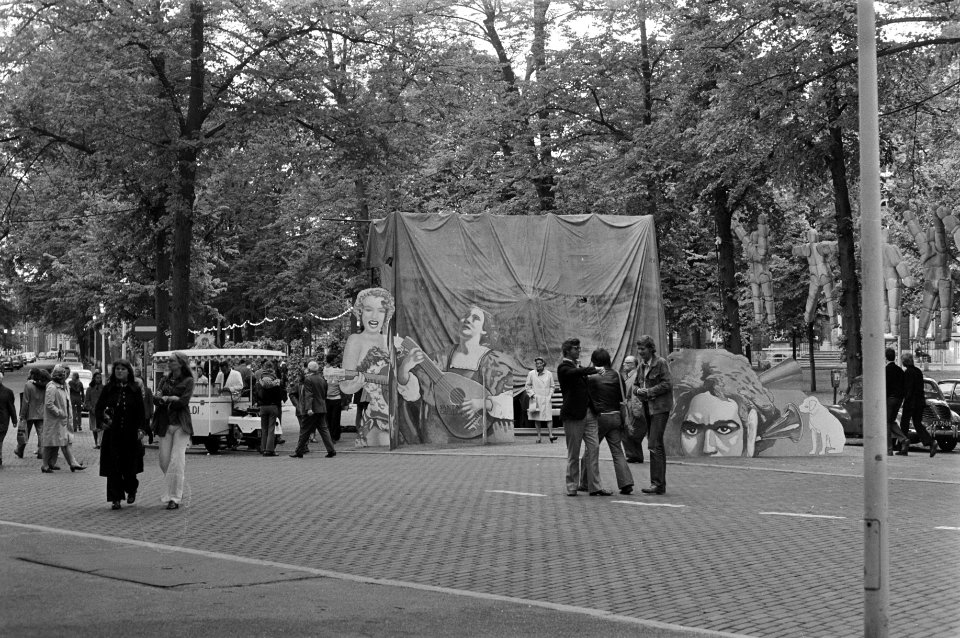 Beeldende kunst op straat tijdens het Holland Festival, Bestanddeelnr 925-6708