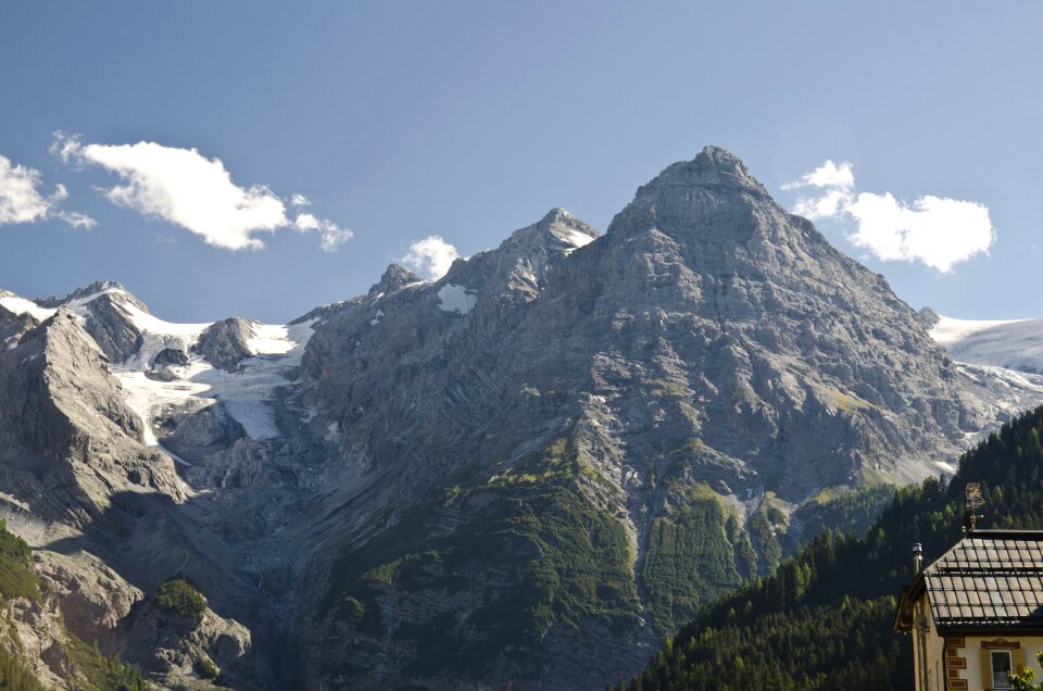 Italy the alps stelvio