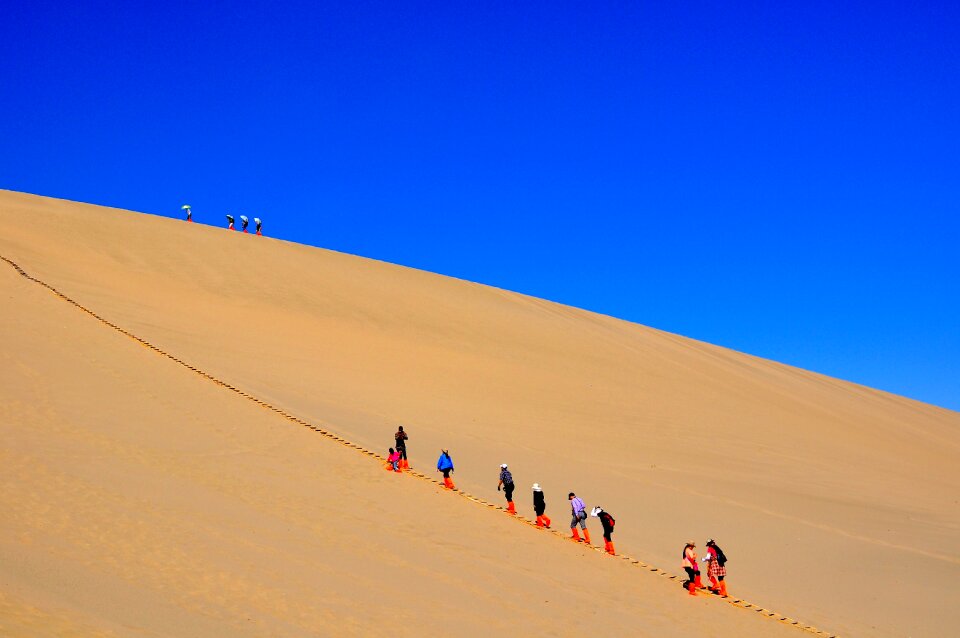 Crescent lake character desert