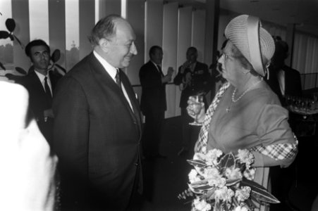 Begroeting van koningin Juliana, Bestanddeelnr 923-5485