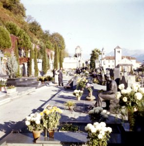 Begraafplaats in Ascona, Bestanddeelnr 254-6058