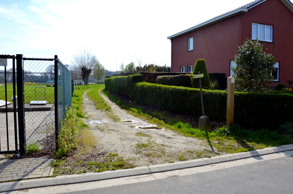 Begin Molenweg aan Jabekestraat