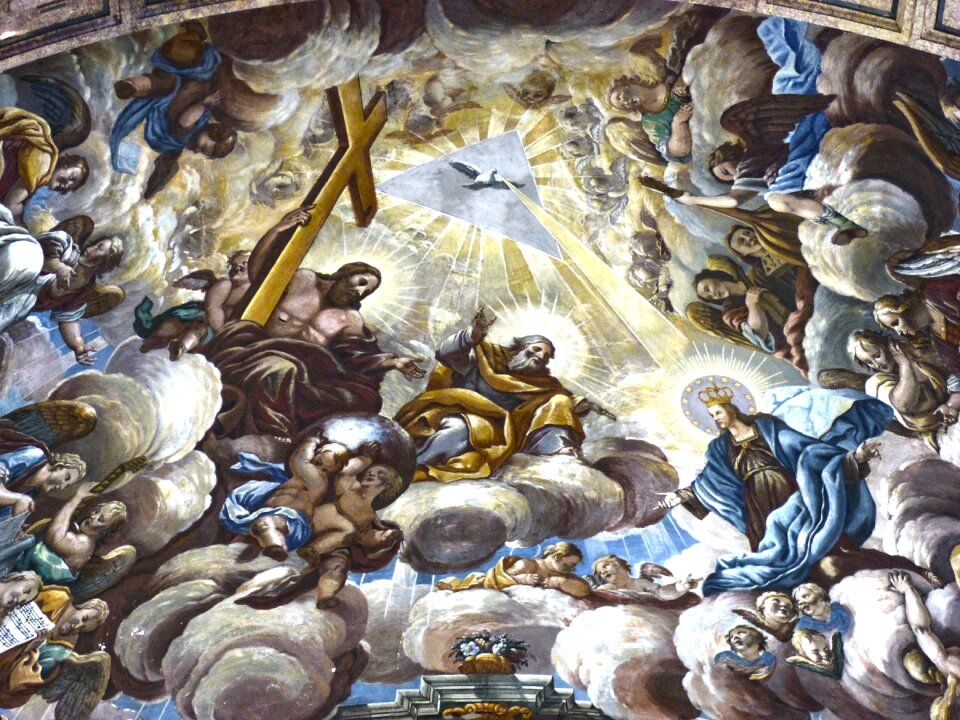 Cathedral tortosa sky concept