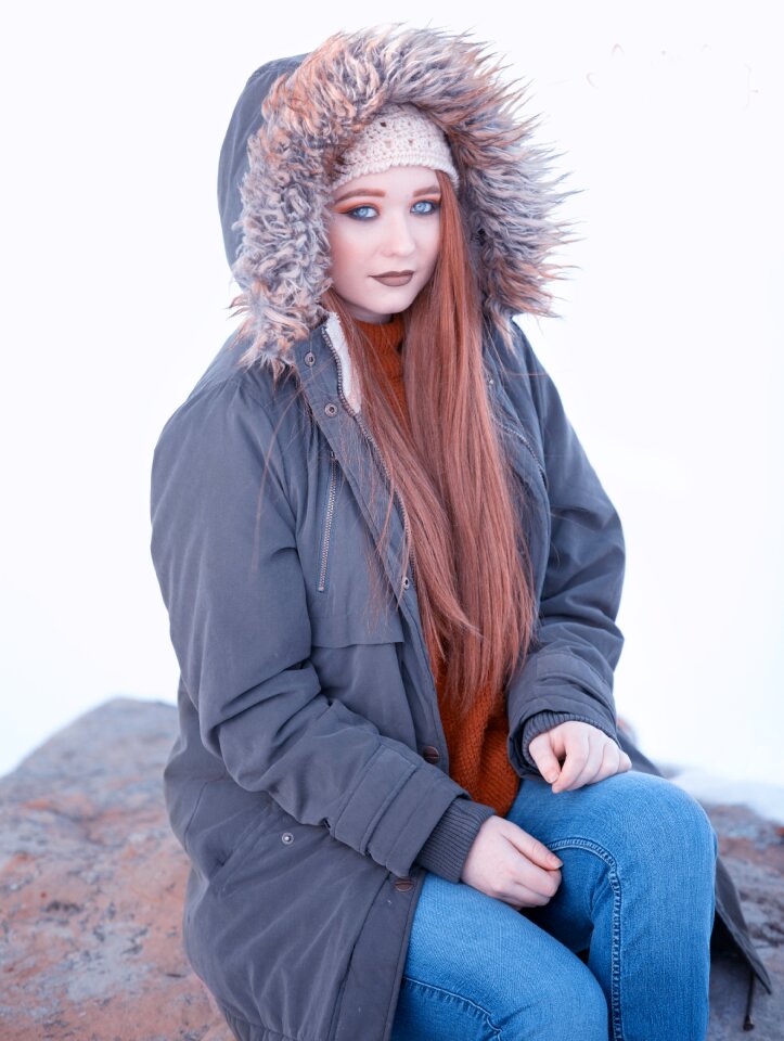 Model girl woman