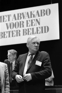 Begin 3 daags congres ABVA KABO Jaap van der Scheur (voorzitter), Bestanddeelnr 933-6079