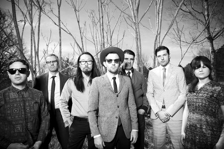 Group of people band gray group