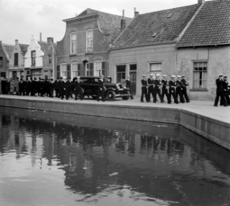 Begrafenis Hofmeester Van der Werf te Dirksland Marvo, Bestanddeelnr 904-5750