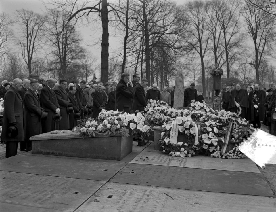 Begrafenis Jhr mr F Belaerts van Blokland Den Haag, Bestanddeelnr 907-6694
