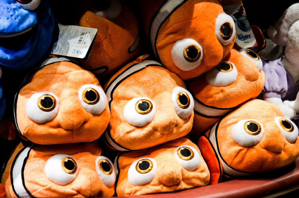 Disney clown fish stuffed